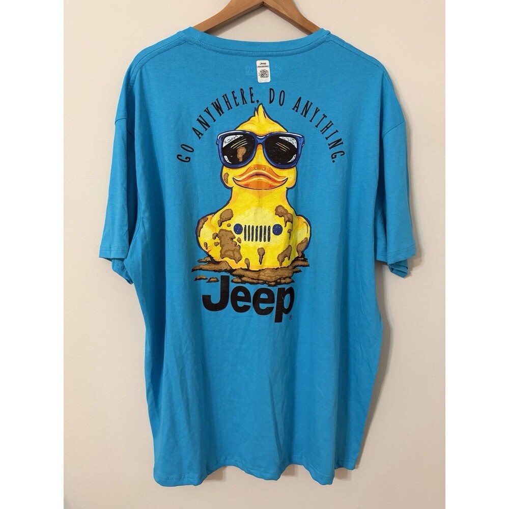 JEEP Duck Graphic T Shirt Go Anywhere Do Anything JEDCO 2023 Size 2XL